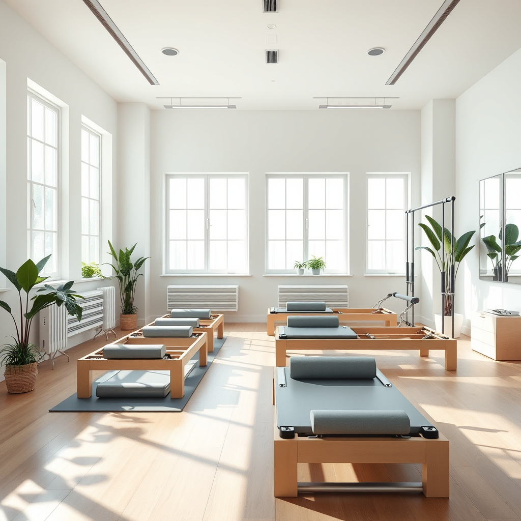 Imagem sobre Consultório de Pilates: Espaços para Aulas e Atendimentos.