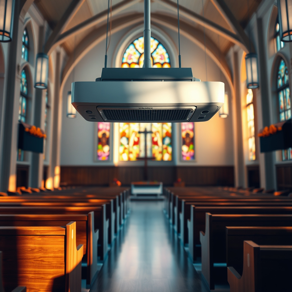 Imagem sobre Ar-condicionado Piso teto serve para igreja?