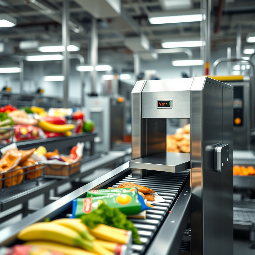 Imagem sobre detector de metais para alimentos