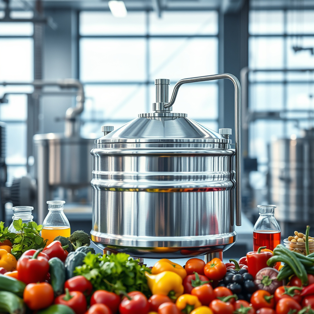 Imagem sobre reservatório para ingredientes líquidos