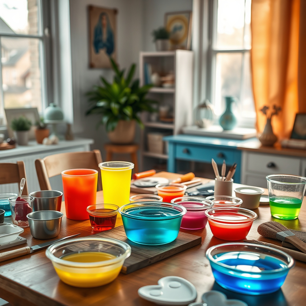Imagem sobre como fazer artesanato em casa com resina