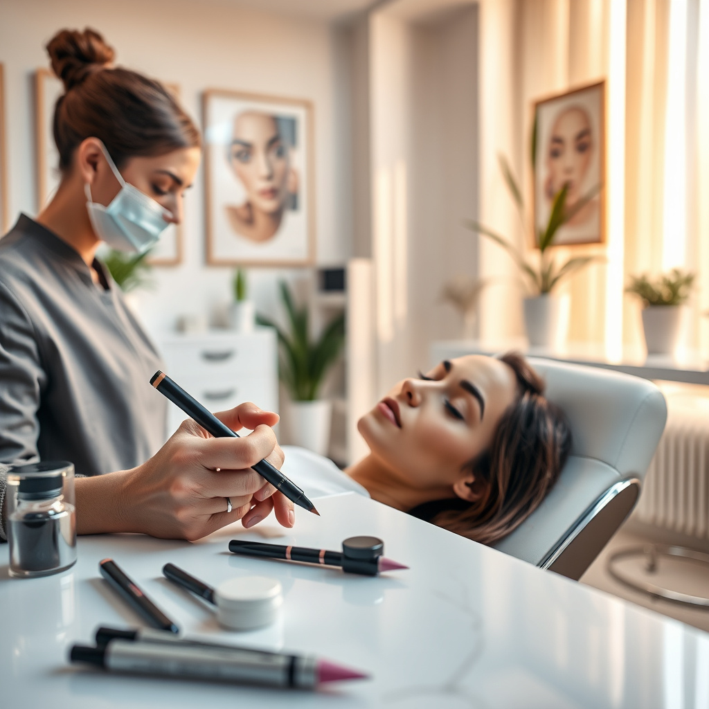 Imagem sobre microblading for oily skin types