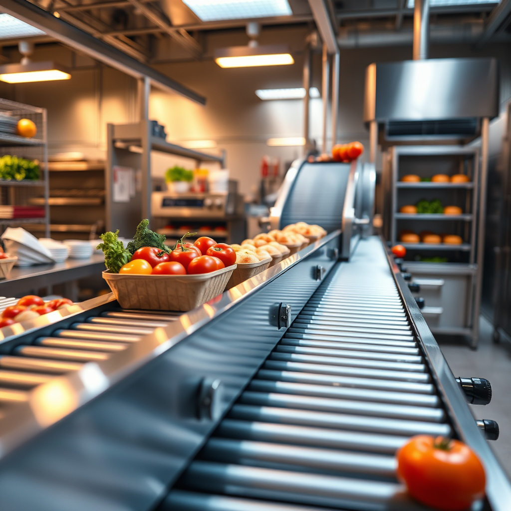Imagem sobre transportador helicoidal para alimentos