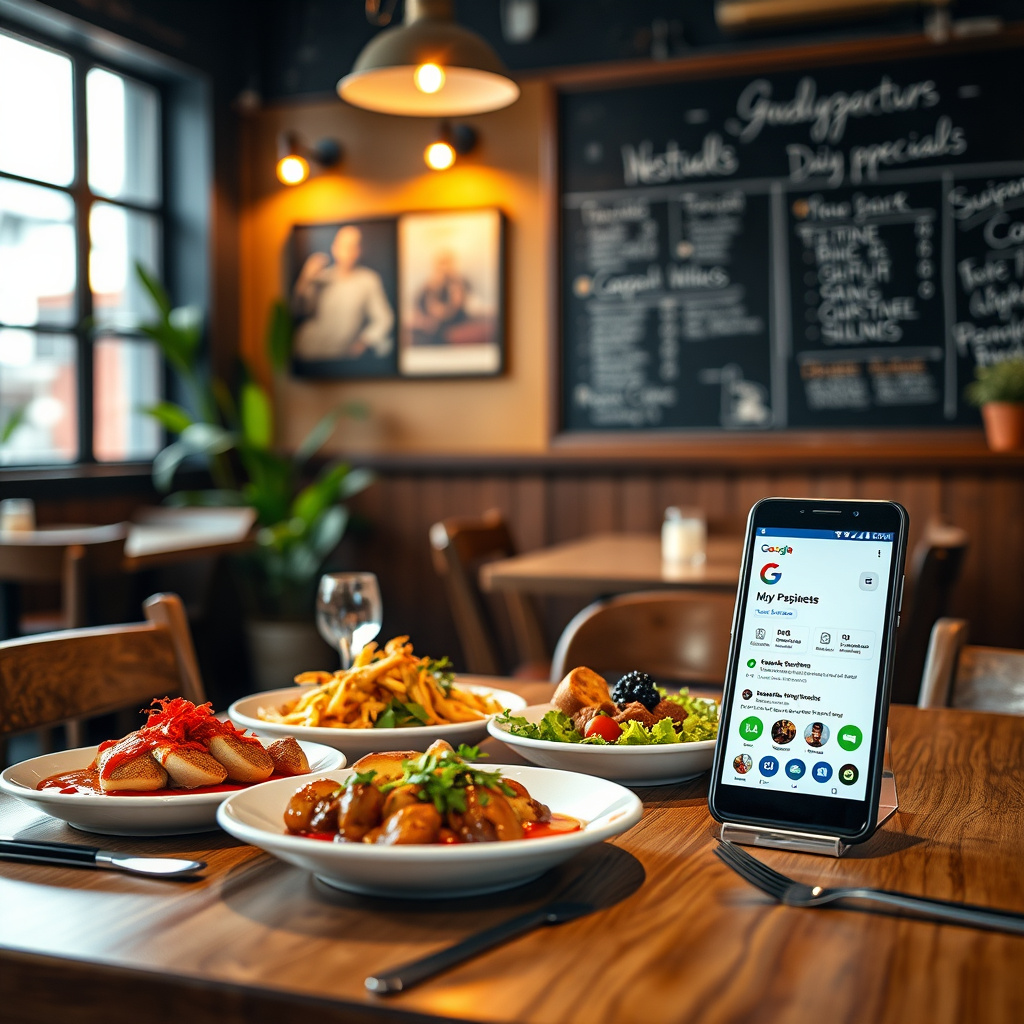 Imagem sobre Google Meu Negócio para restaurante