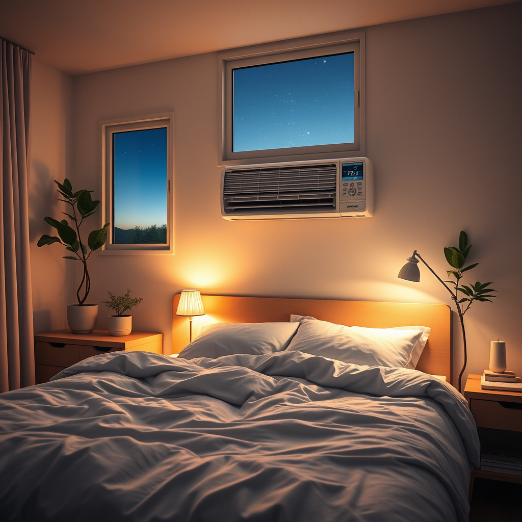 Imagem sobre Qual a temperatura ideal do ar condicionado para dormir?