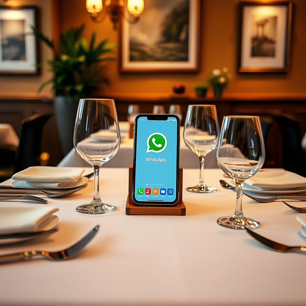 Imagem sobre WhatsApp para reservas