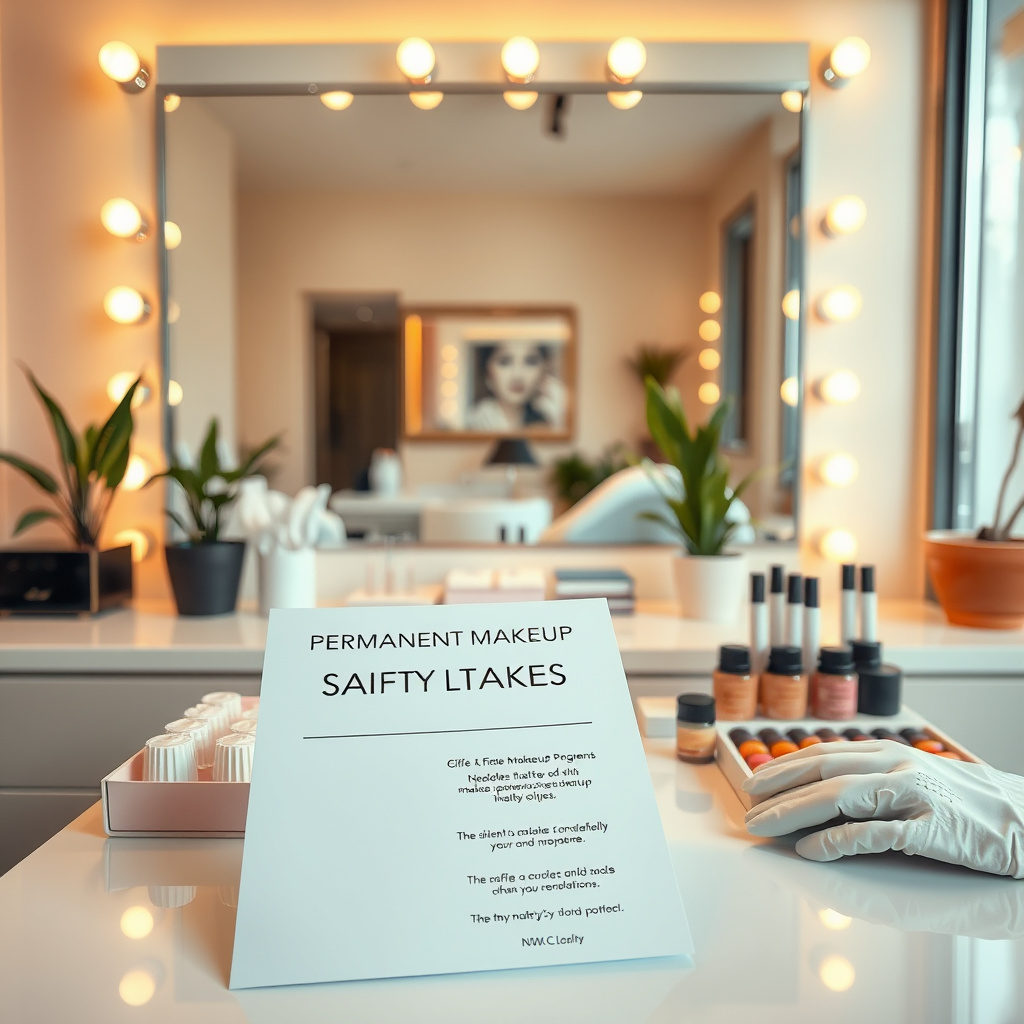 Imagem sobre permanent makeup safety tips