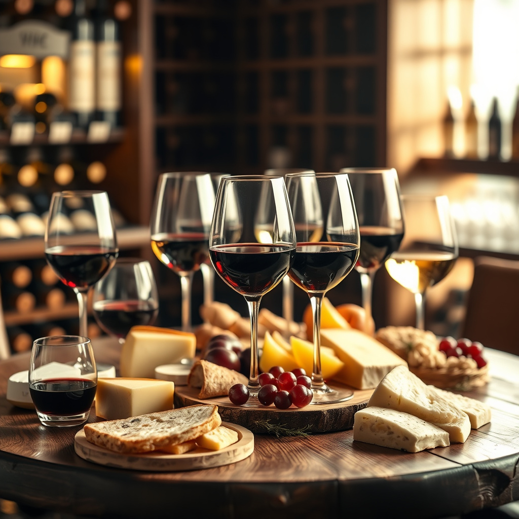Imagem sobre degustação de vinhos e harmonização