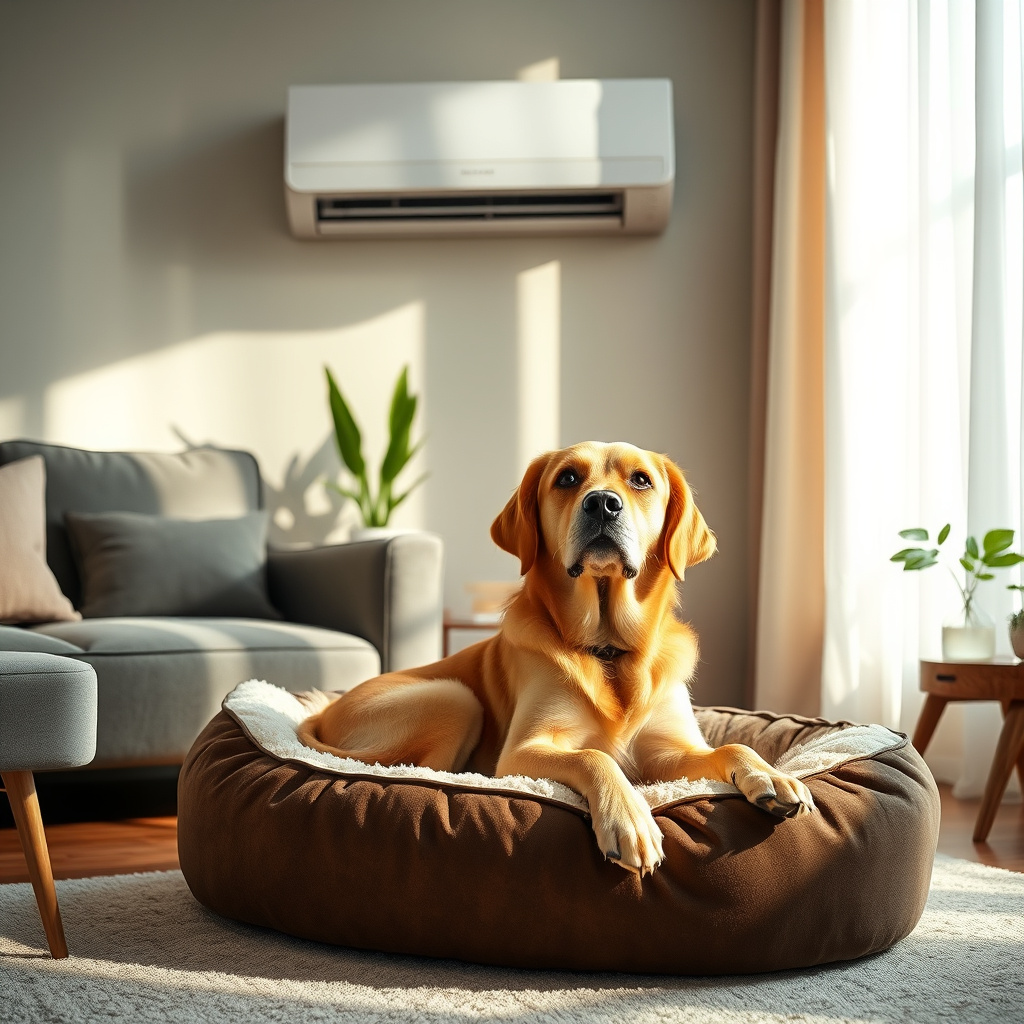 Imagem sobre Ar-condicionado faz mal para cachorro? Confira se é mito ou verdade