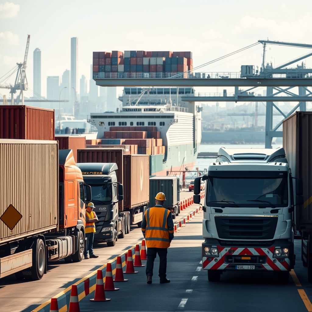 Imagem sobre Principais riscos associados ao transporte de cargas e como mitigá-los.