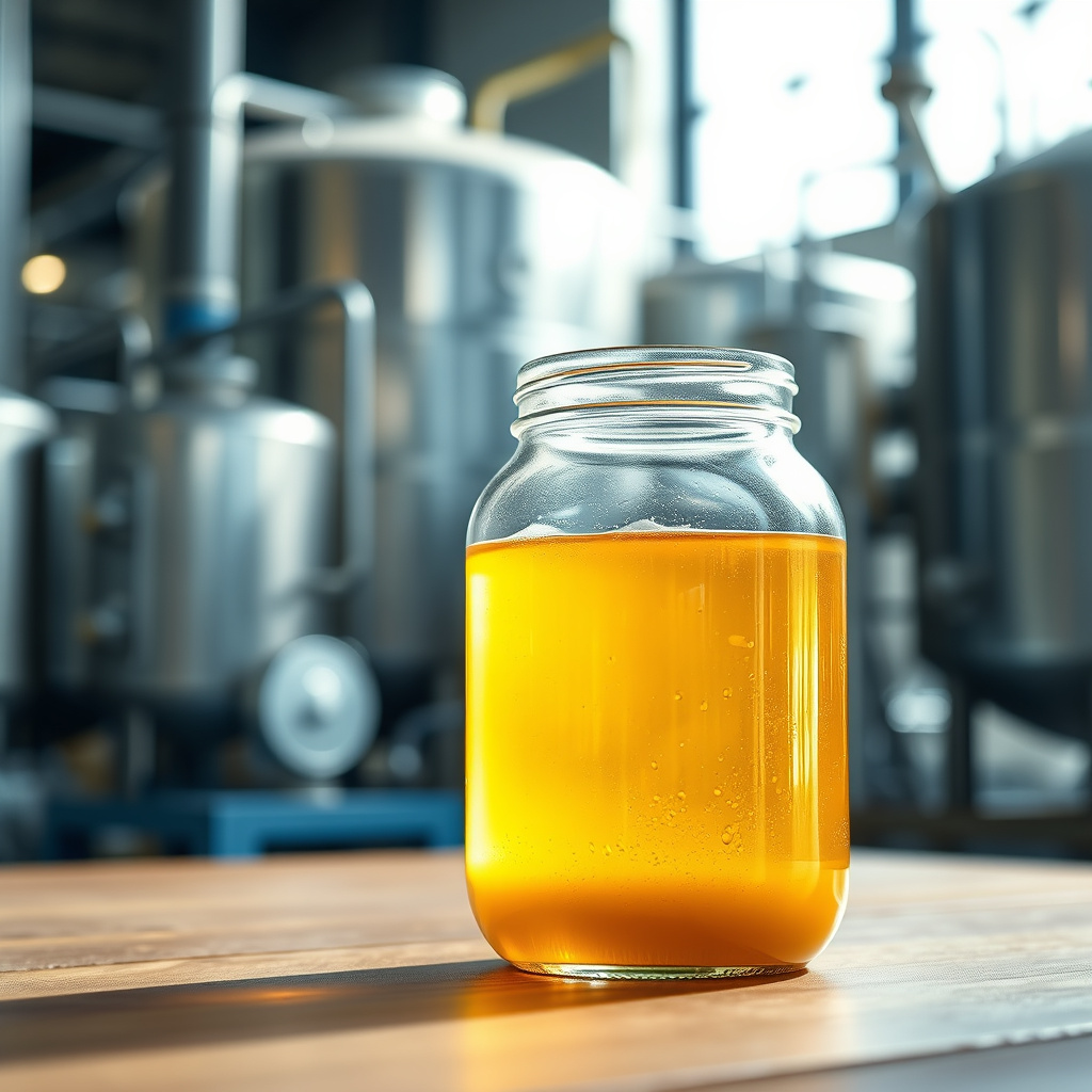 Imagem sobre Glicerina Loira (Bruta): O Subproduto Valioso do Biodiesel