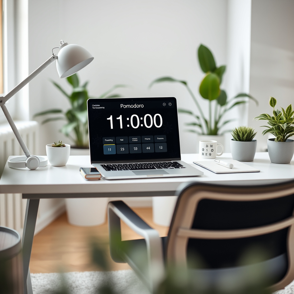Imagem sobre método pomodoro adaptado para home office