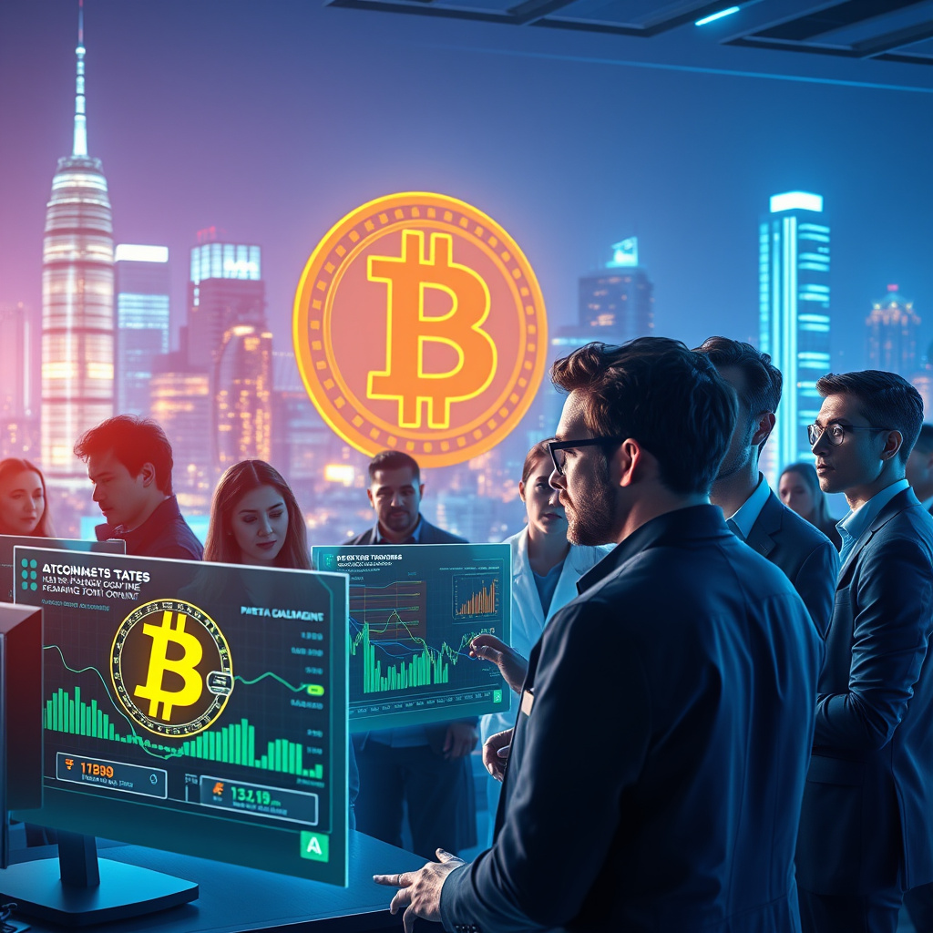 Imagem sobre impacto de IA no mercado de Bitcoin Real