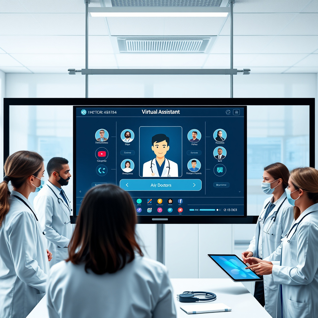 Imagem sobre assistente virtual para médicos