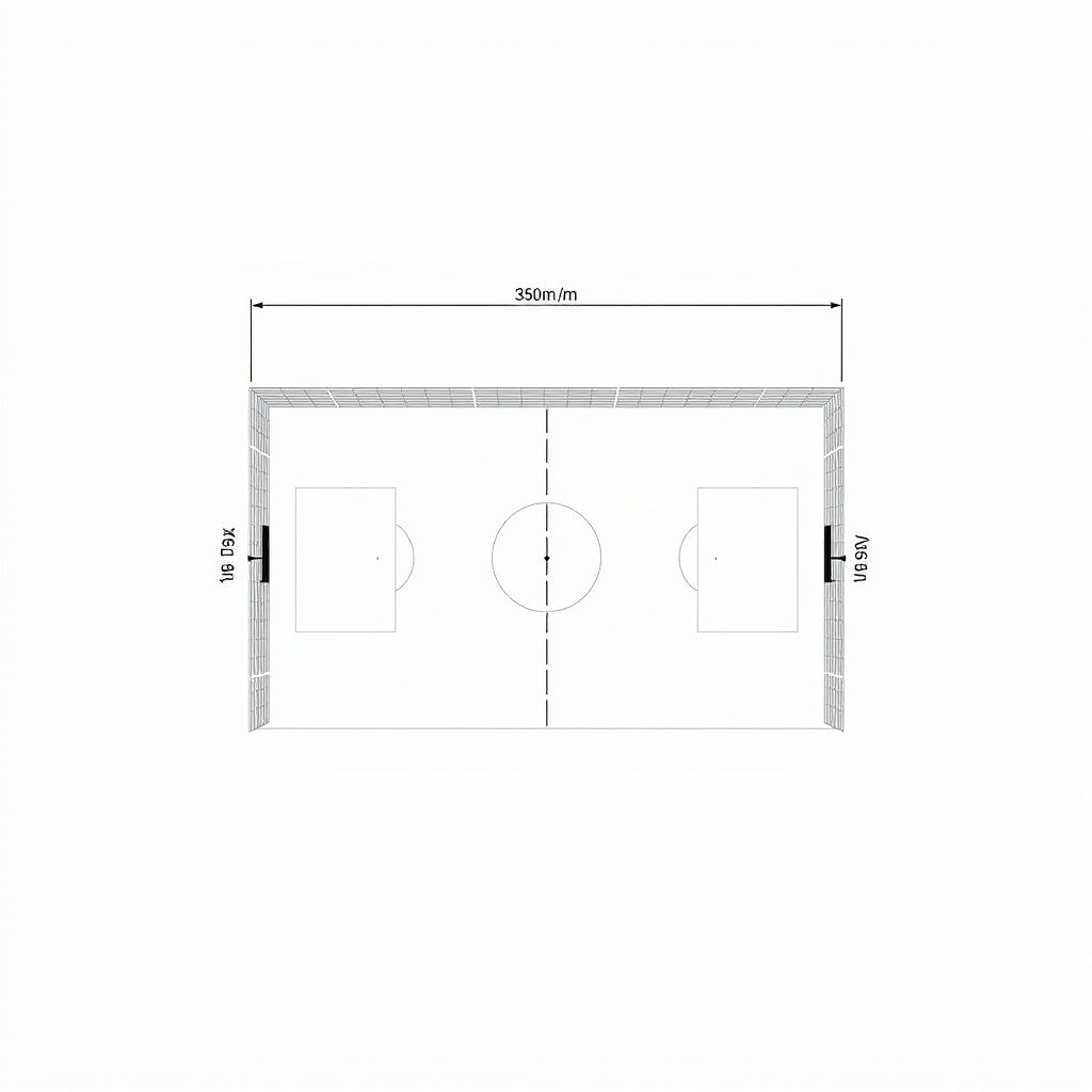 Imagem sobre alinhamento direção gol quadrado especificações