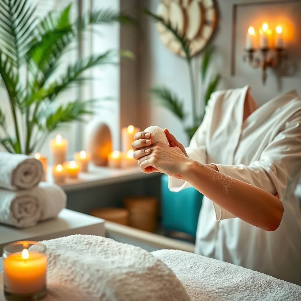 Imagem sobre Como a esponja de banho esfoliante pode ser utilizada em spas e clínicas de estética?