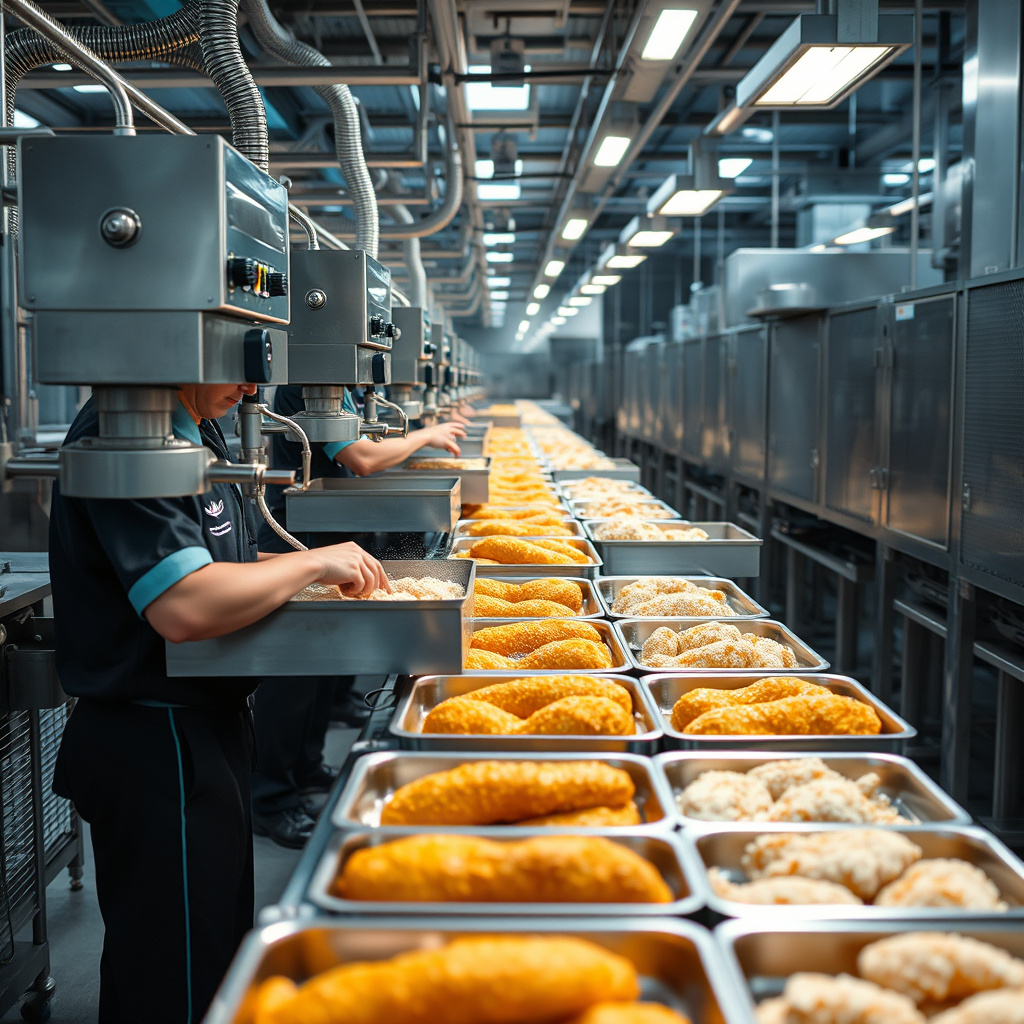 Imagem sobre empanadeiras para linha de produção