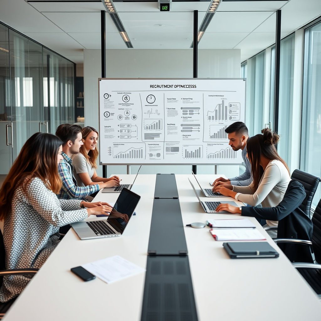 Imagem sobre otimização de processos de recrutamento