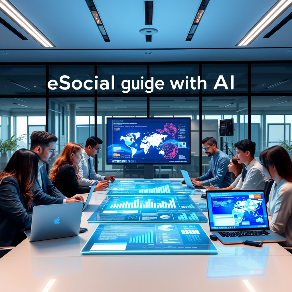 Imagem sobre orientação a eSocial com IA