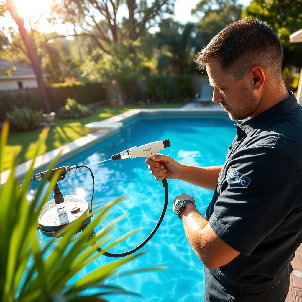 Imagem sobre Best practices for pool water treatment in Davenport