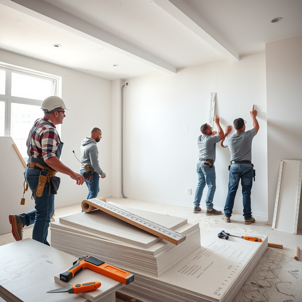 Imagem sobre drywall para reformas em Barueri