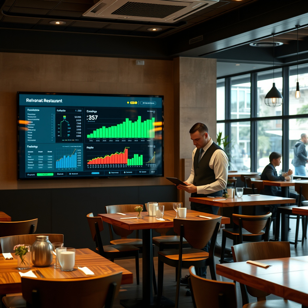 Imagem sobre gestão financeira para restaurantes com IA