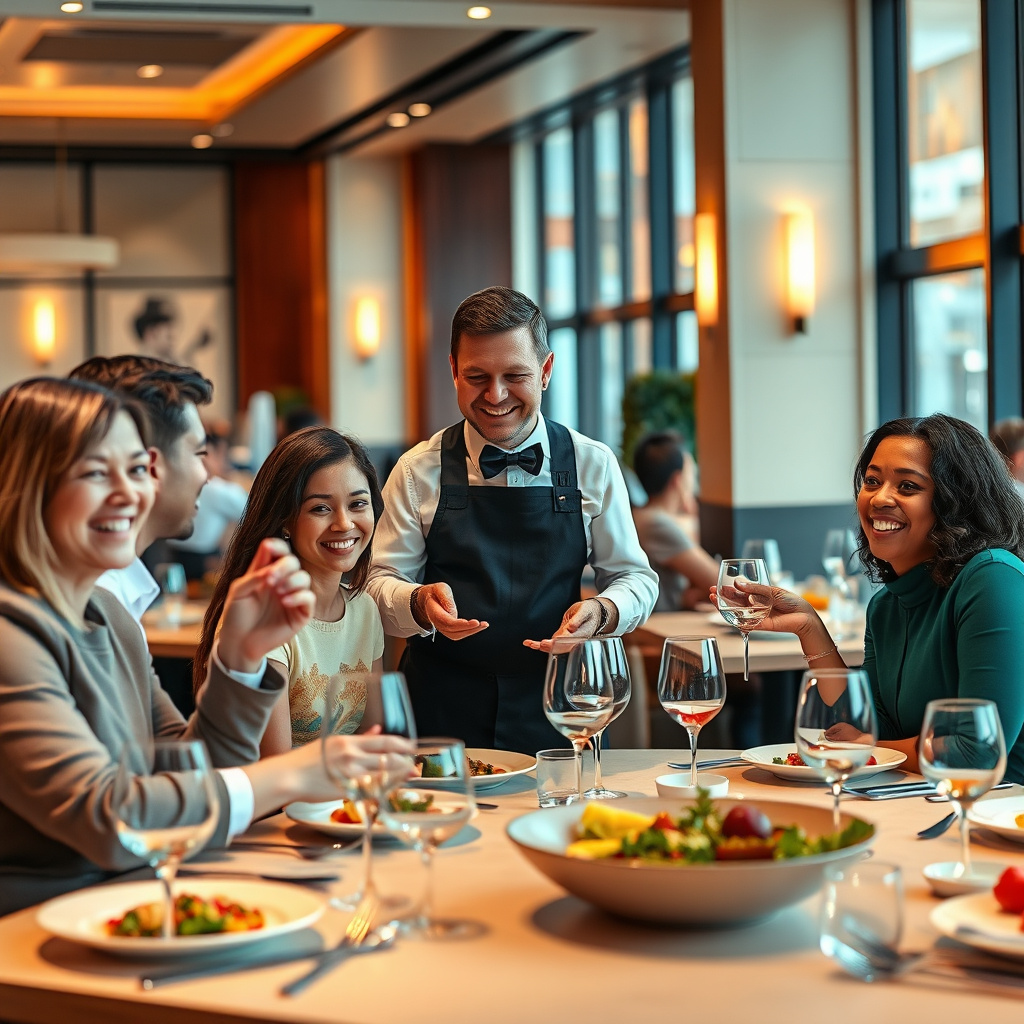 Imagem sobre melhoria no atendimento ao cliente em restaurantes