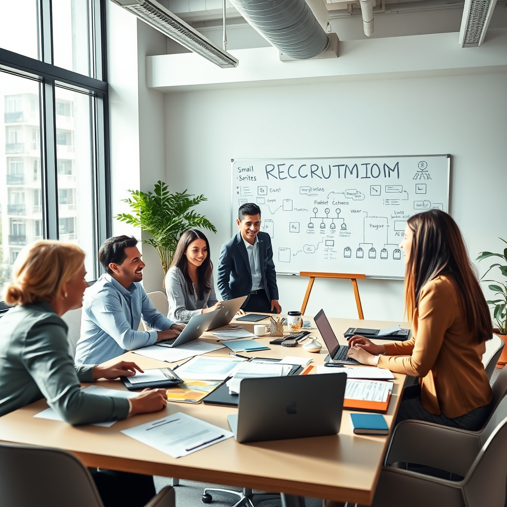 Imagem sobre recrutamento flexível para pequenas empresas