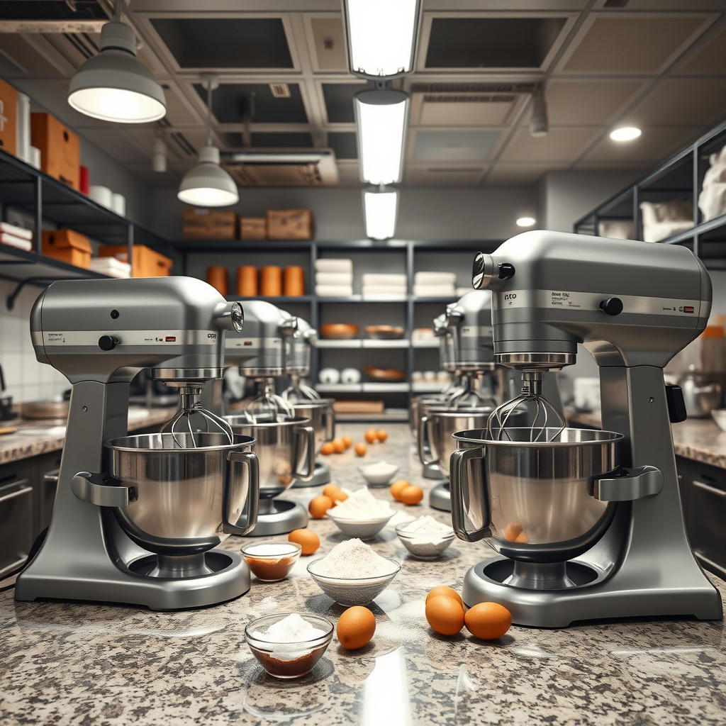 Imagem sobre misturadores industriais para alimentos