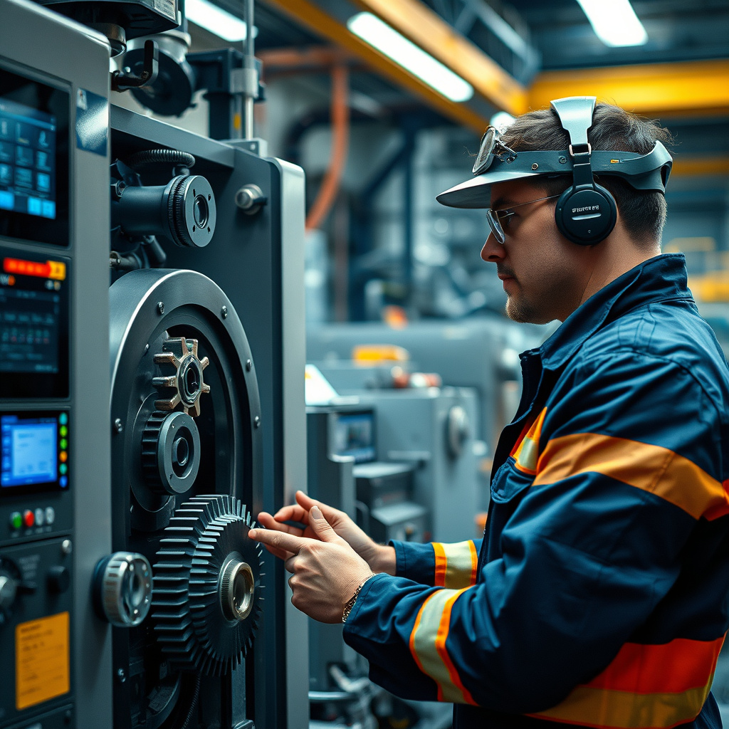 Imagem sobre atendimento personalizado em máquinas industriais