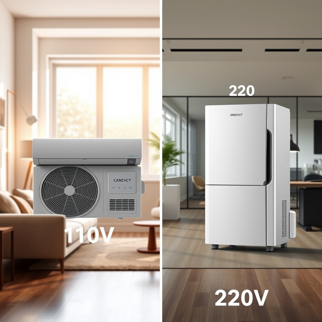 Imagem sobre Sabe qual a diferença entre Ar-condicionado 110V ou 220V?