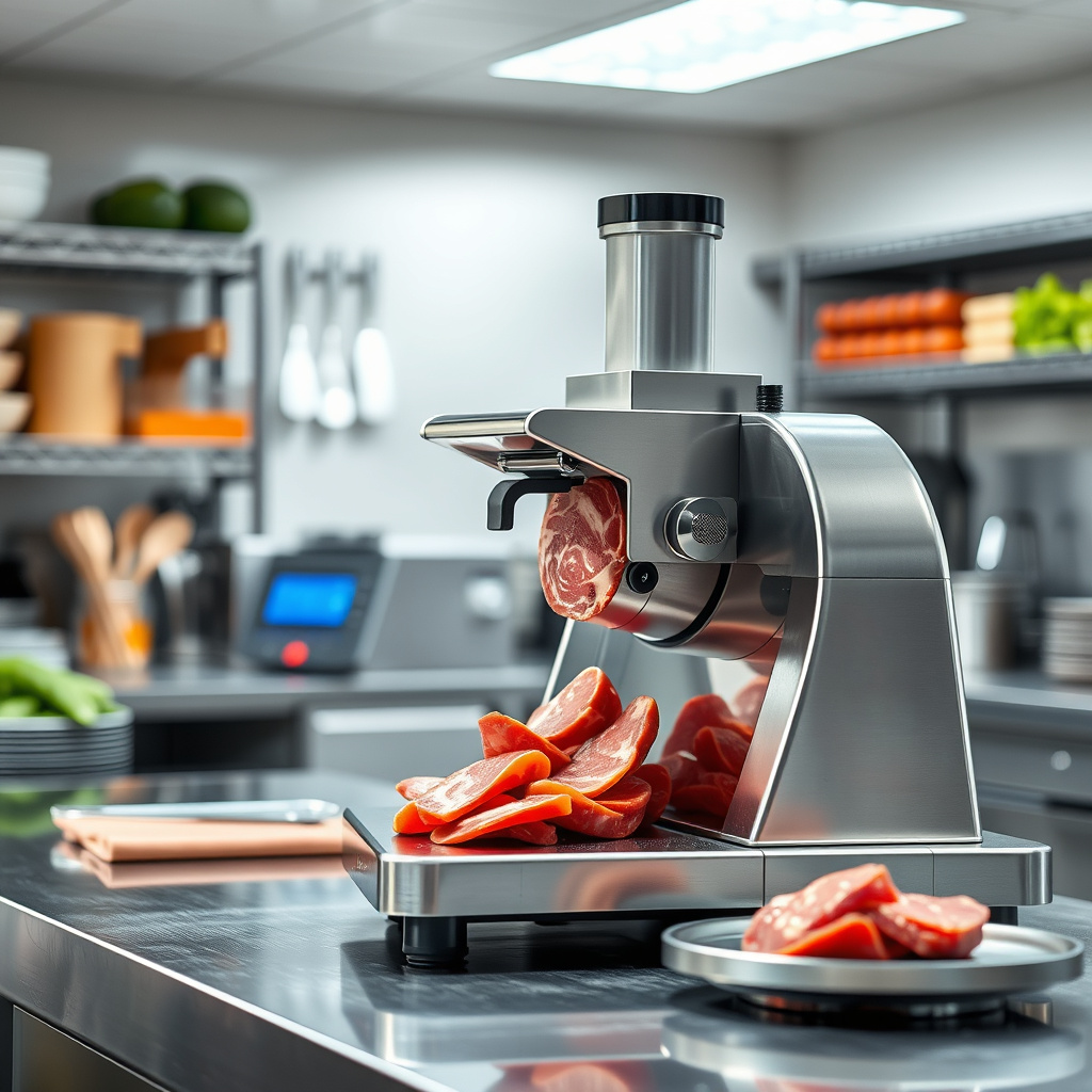 Imagem sobre cortadoras de carne automatizadas