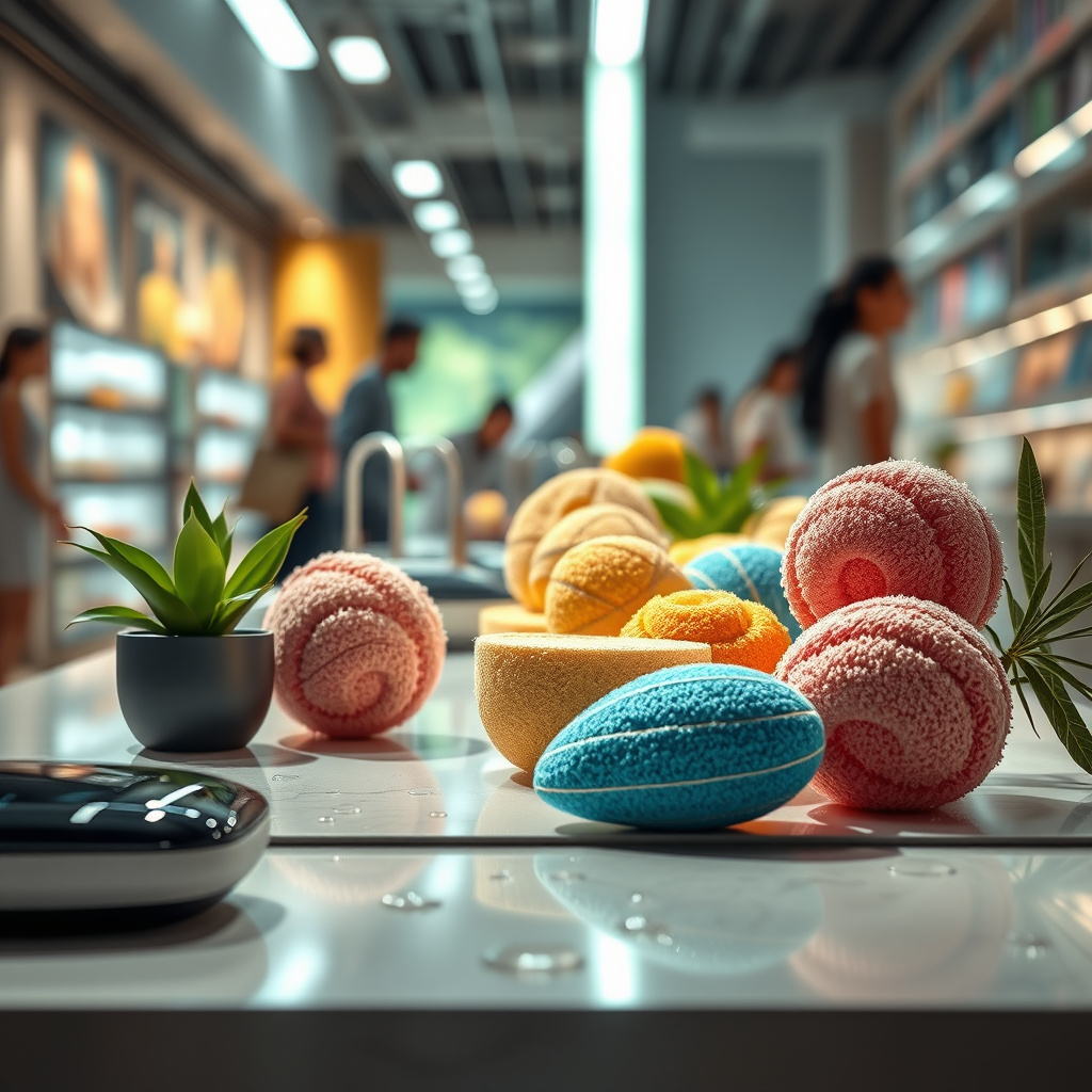 Imagem sobre Perspectivas futuras para o mercado de esponjas de banho no Brasil