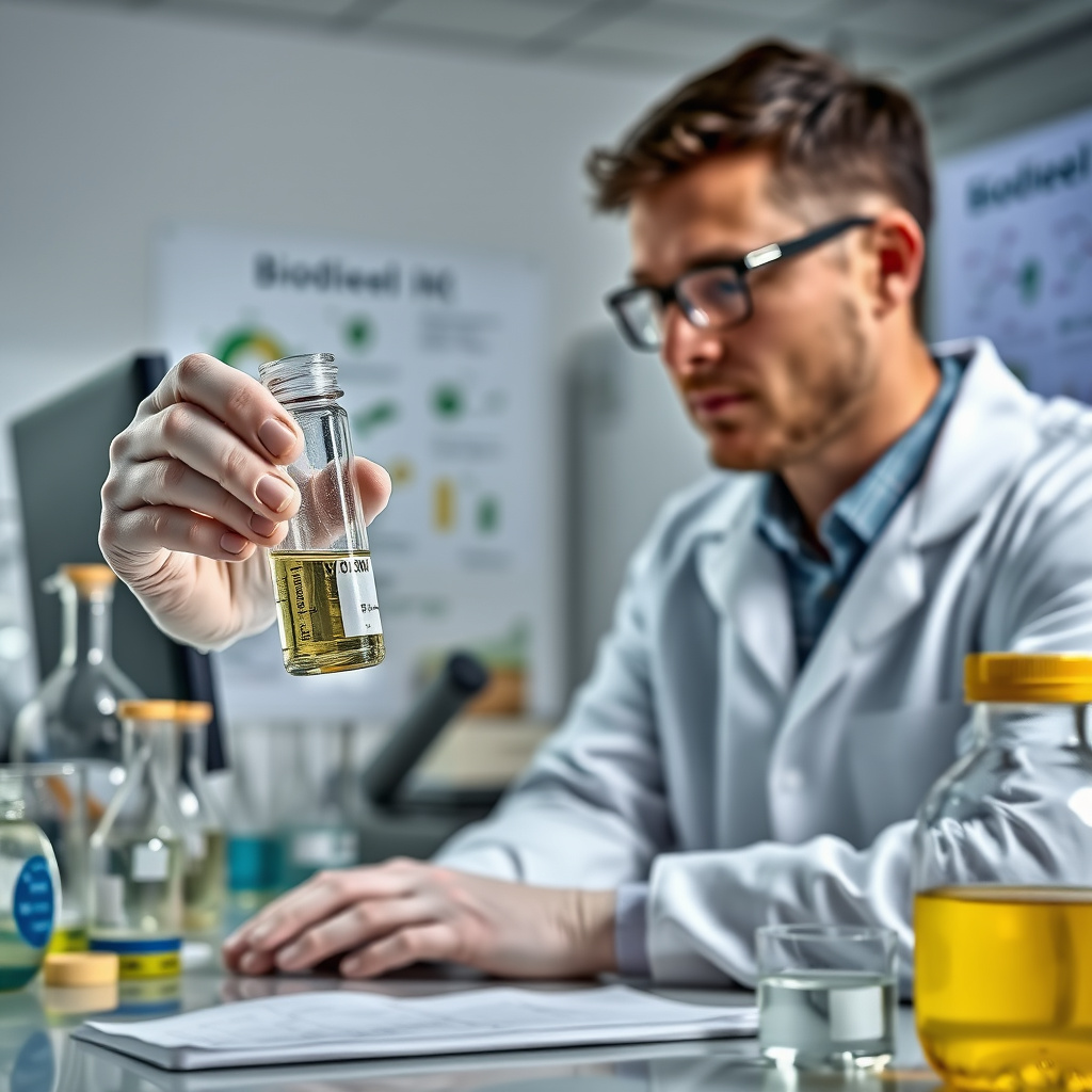 Imagem sobre Qual a importância da glicerina vegetal na produção de biodiesel?