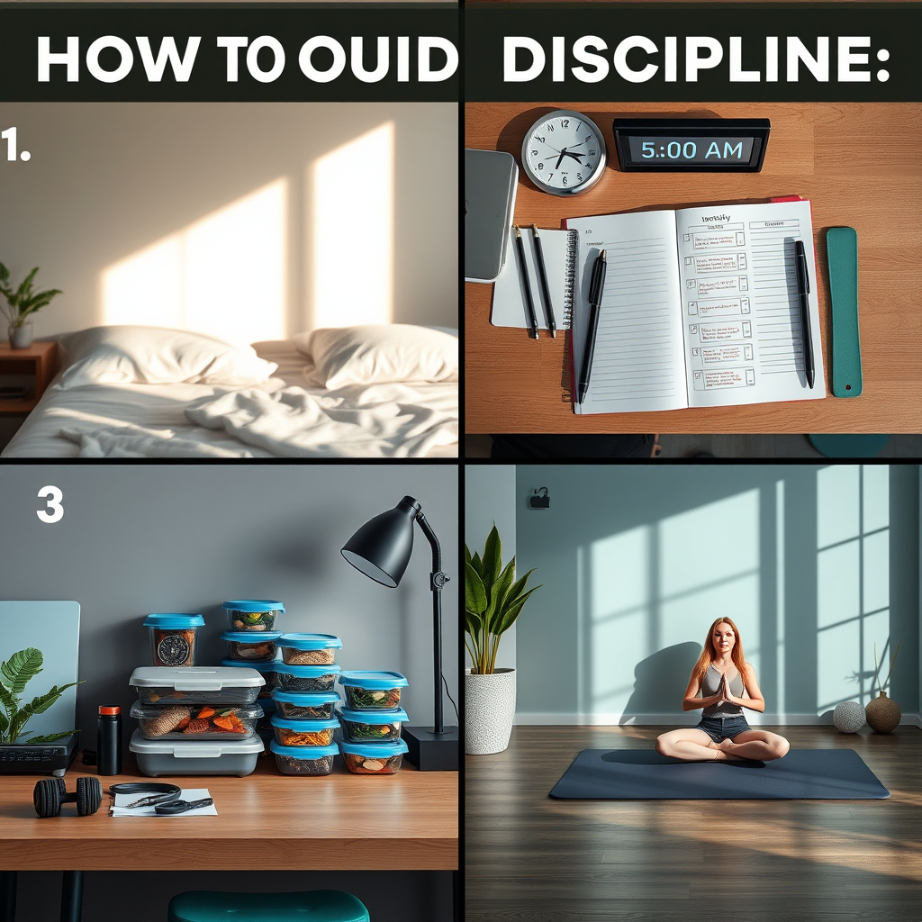 Imagem sobre disciplina para iniciantes passo passo