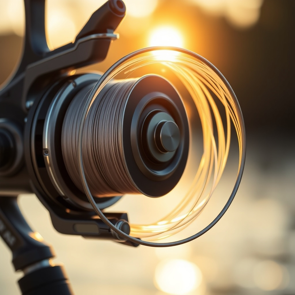 Imagem sobre linha ideal para pesca com equipamento telescópico