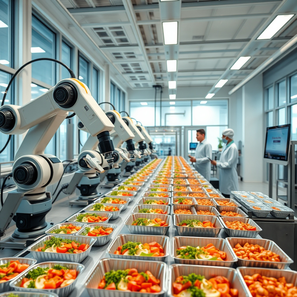 Imagem sobre soluções de automação para produção de alimentos