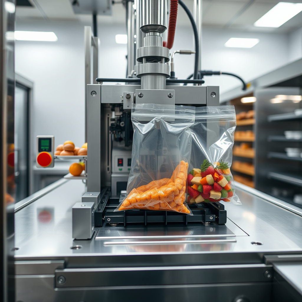 Imagem sobre ensacadeiras para alimentos com tecnologia avançada