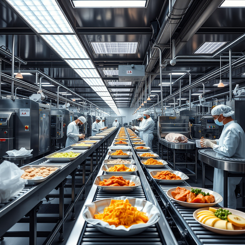 Imagem sobre padronização na produção alimentícia eficiente