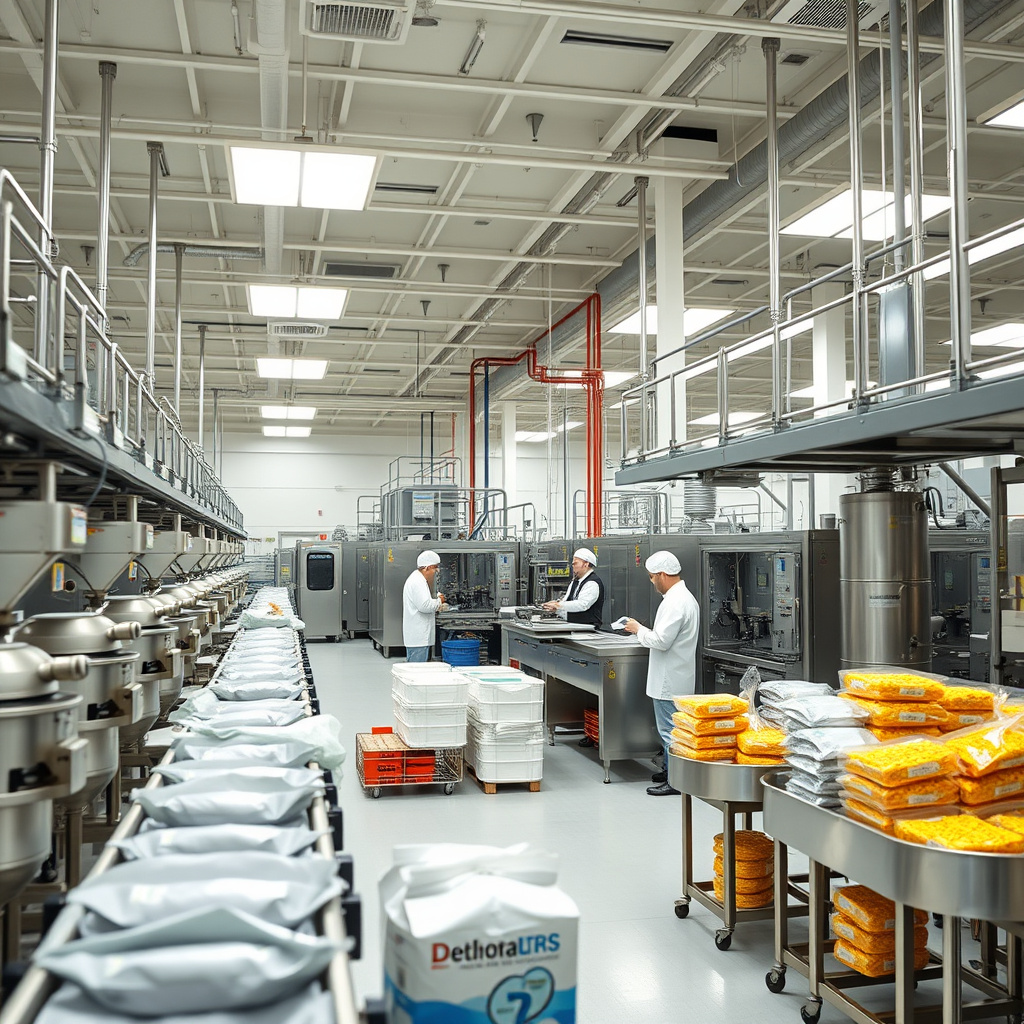 Imagem sobre equipamentos de produção de alimentos