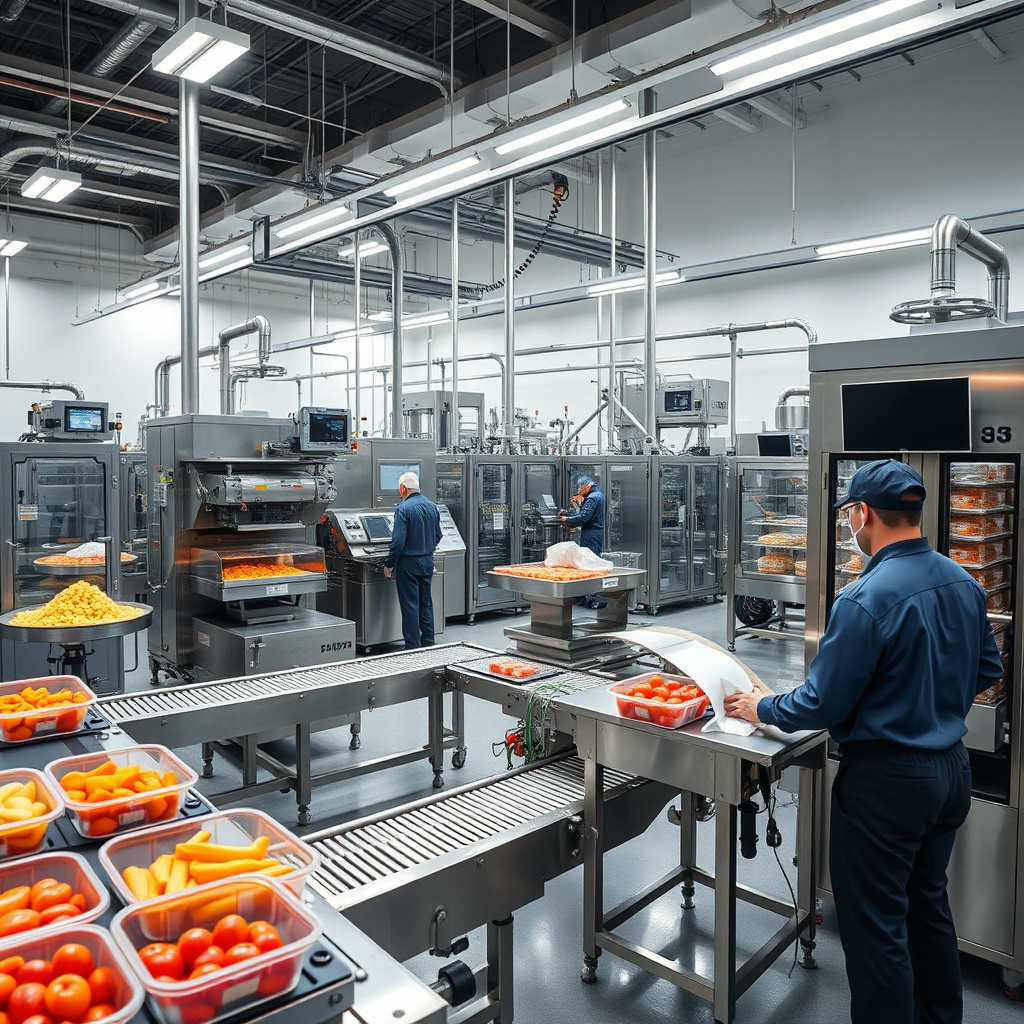 Imagem sobre máquinas para indústria de alimentos
