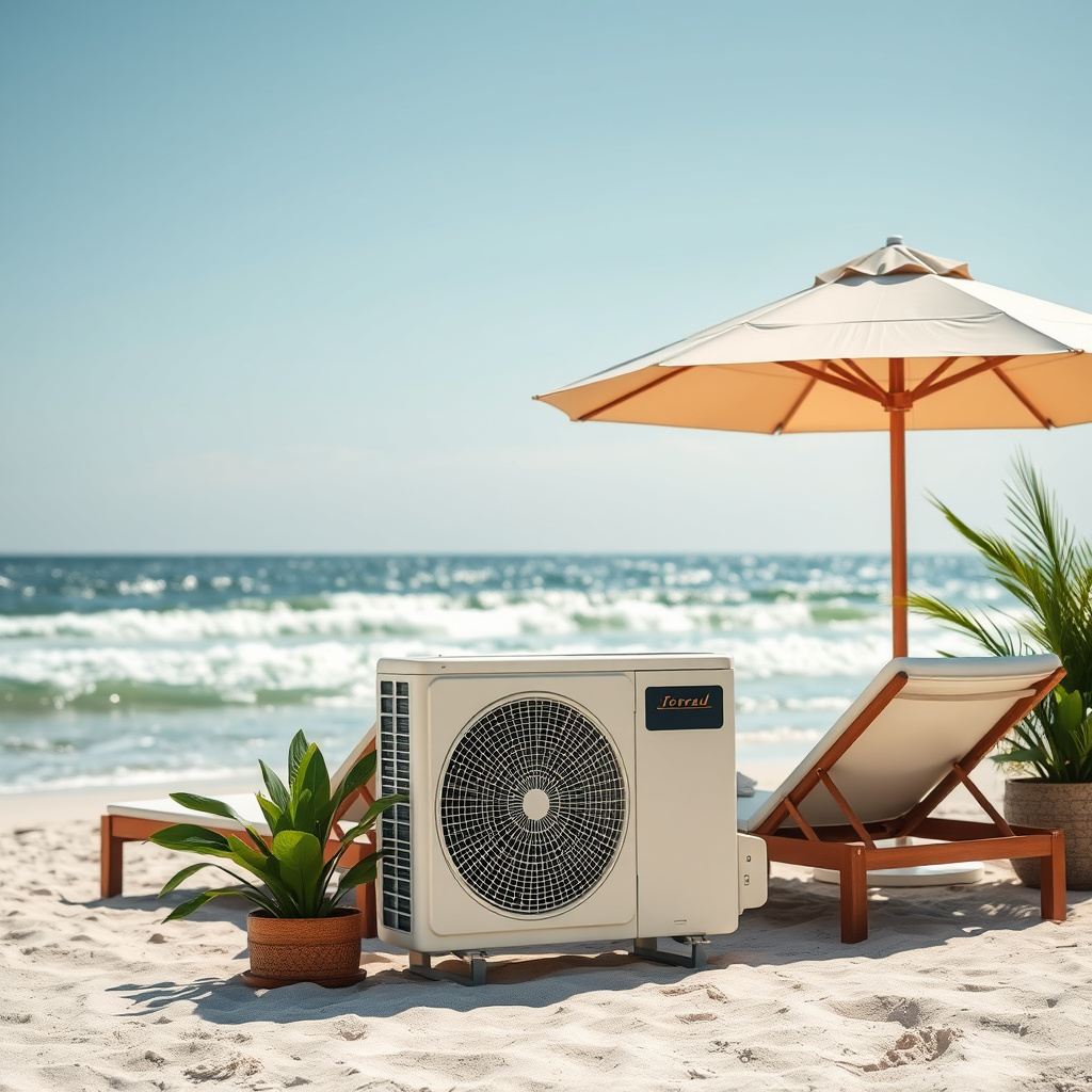 Imagem sobre Ar-Condicionado para praia: cuidados e dicas