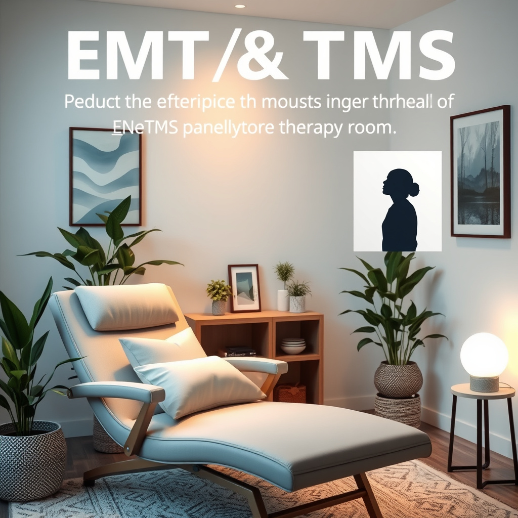 Imagem sobre benefícios da EMT/TMS na saúde mental