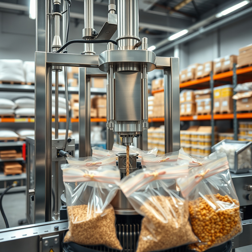 Imagem sobre ensacadeiras para produtos alimentícios