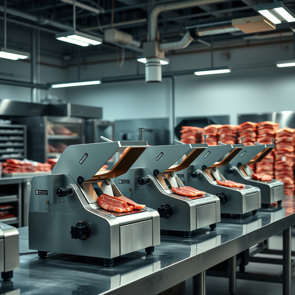 Imagem sobre cortadoras de carne industriais