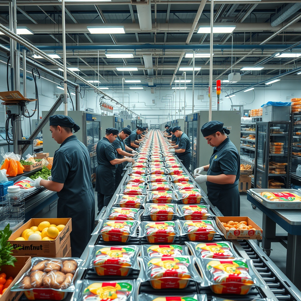 Imagem sobre produtividade na indústria alimentícia