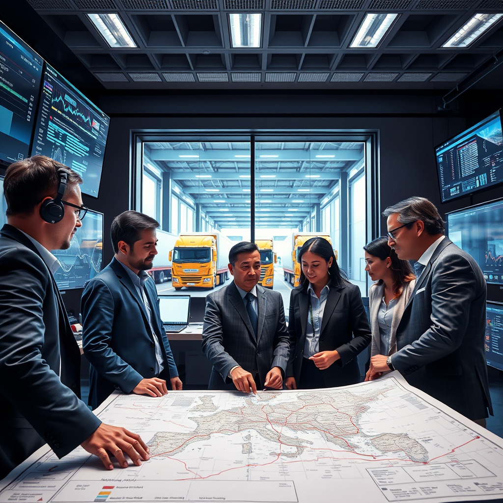 Imagem sobre Estratégias para mitigar riscos associados ao transporte de carga.
