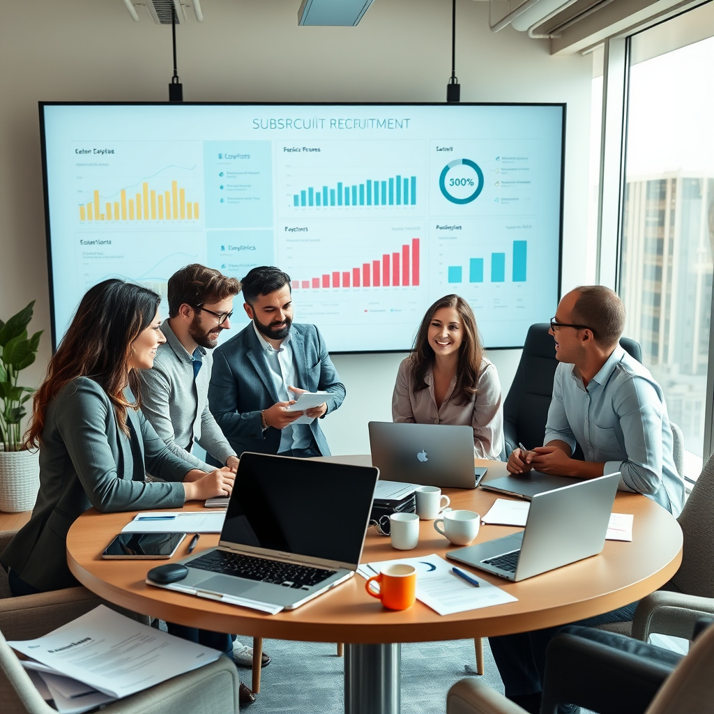 Imagem sobre recrutamento por assinatura para empresas