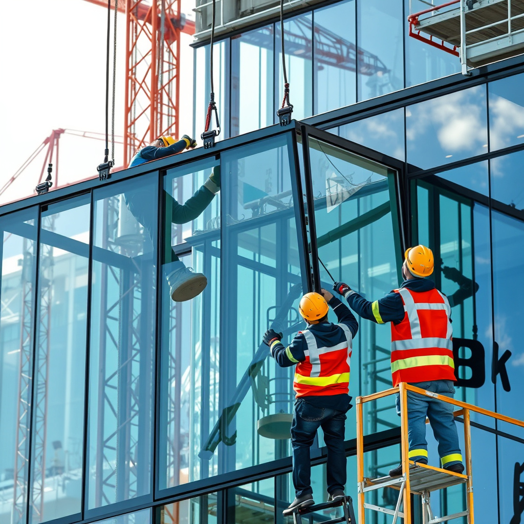 Imagem sobre técnicas de instalação de structural glazing