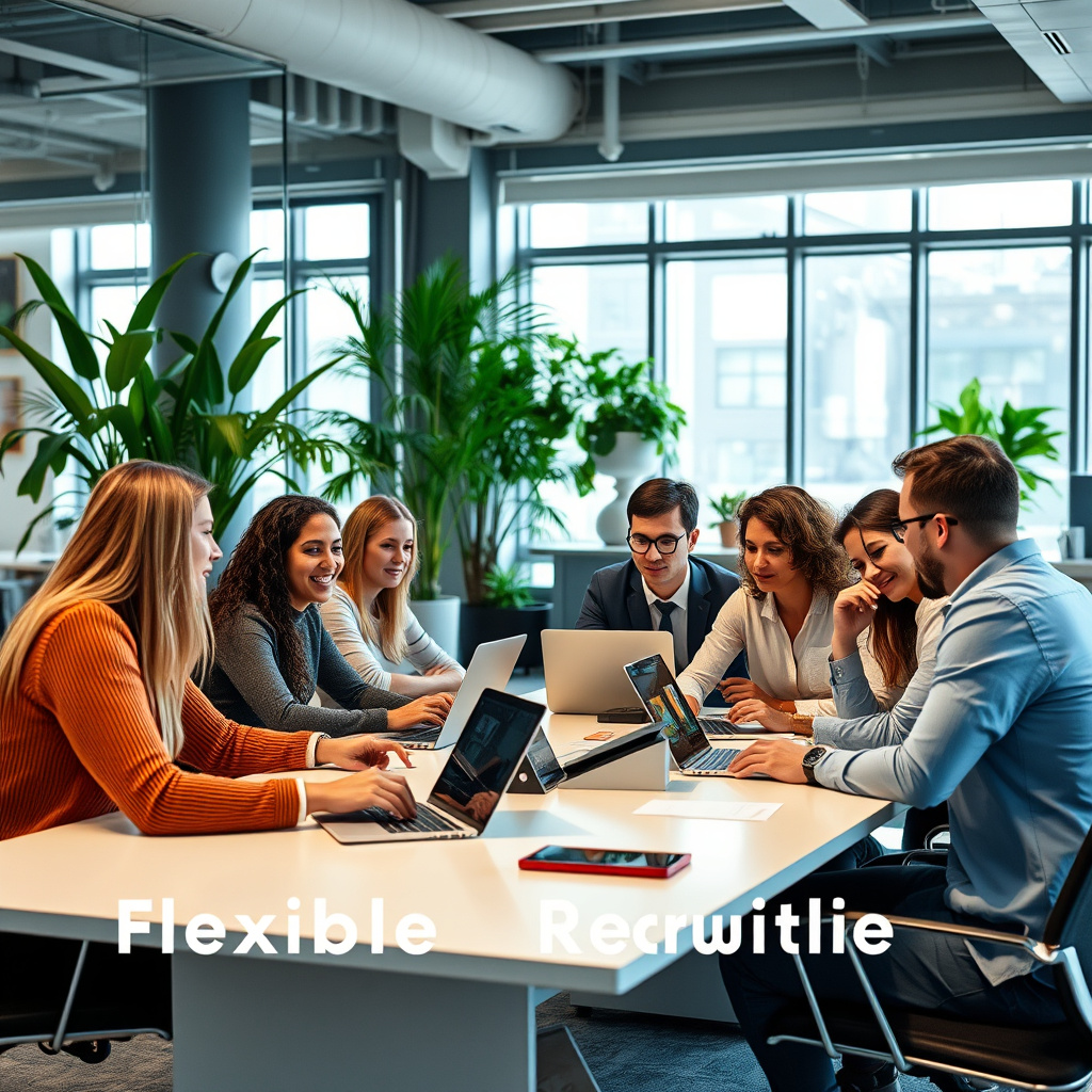 Imagem sobre recrutamento flexível para empresas